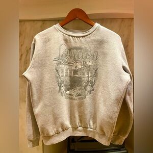 🏴󠁧󠁢󠁥󠁮󠁧󠁿 🎸☕️ Hard Rock Cafe London Sweatshirt Size Large